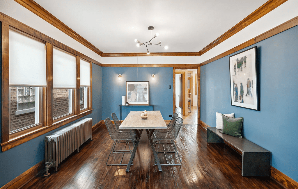 Chicago bungalow dining room