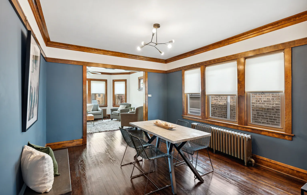 Chicago bungalow dining room